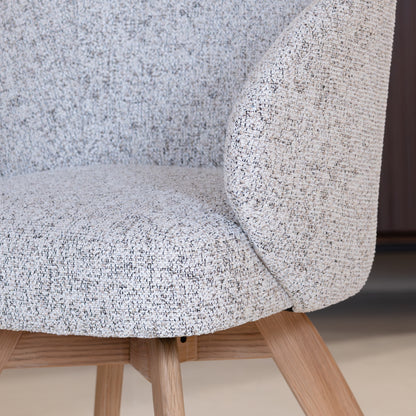 Eetkamerstoel Brescia | Grijze Stof