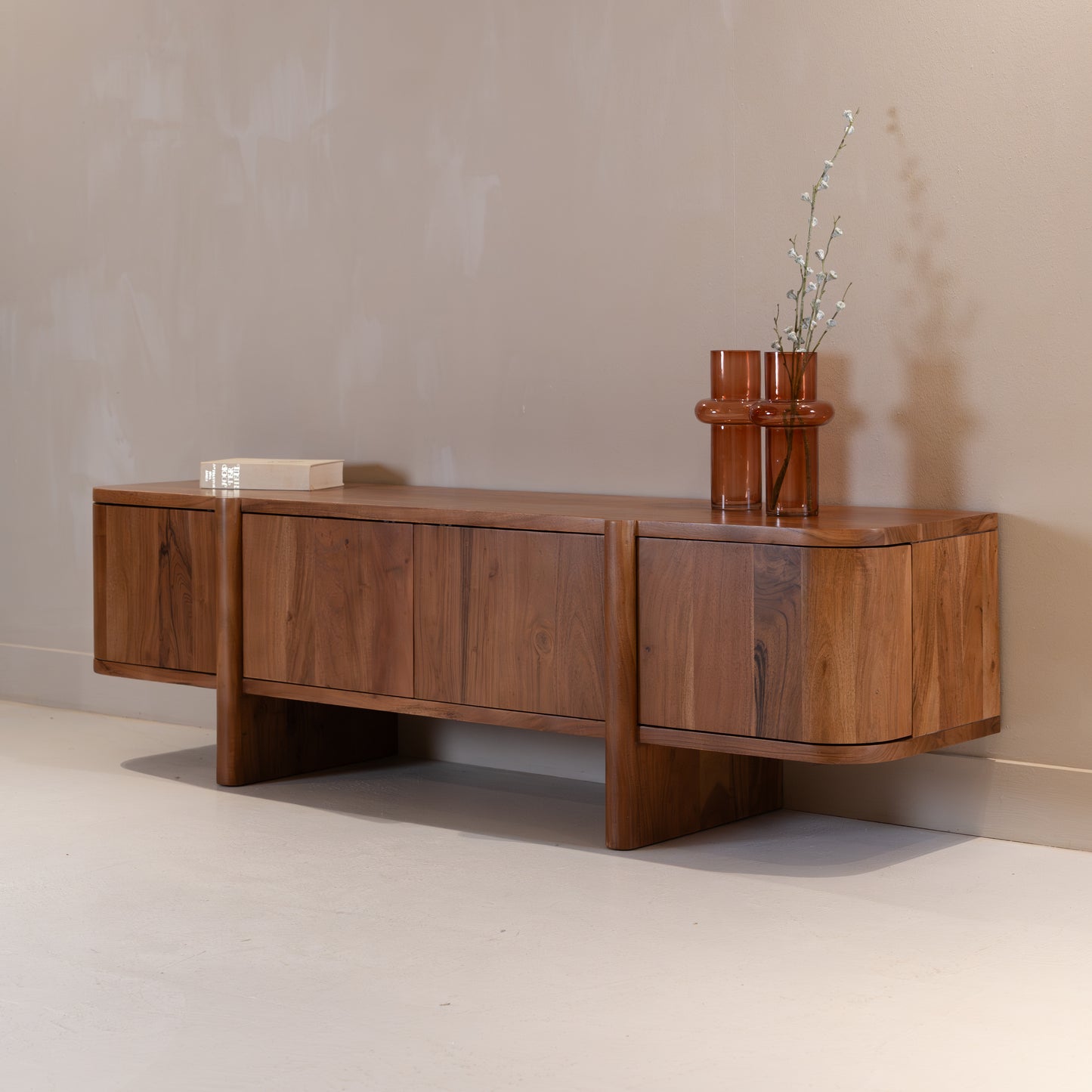 Tv-meubel Julian | Bruin Acaciahout