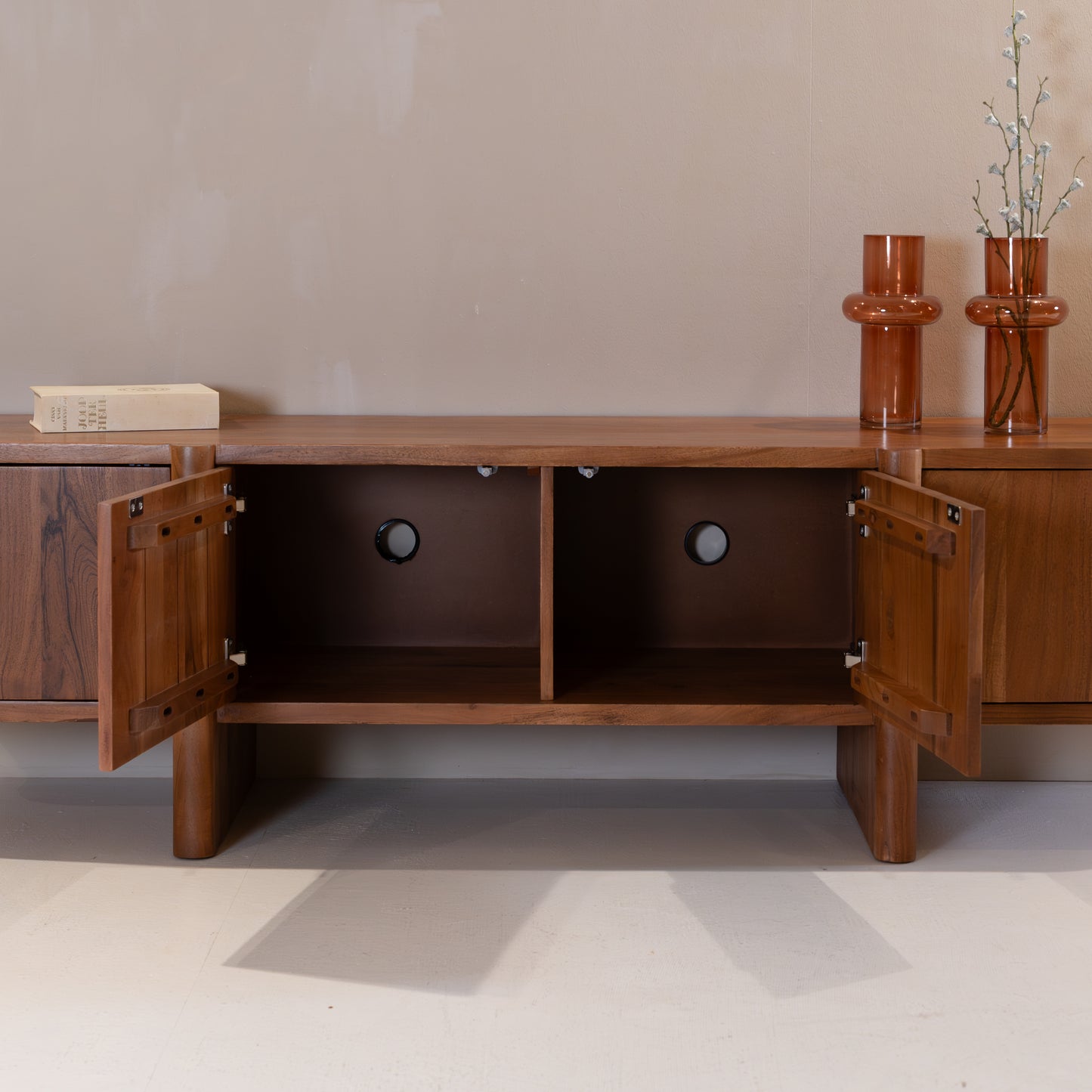 Tv-meubel Julian | Bruin Acaciahout