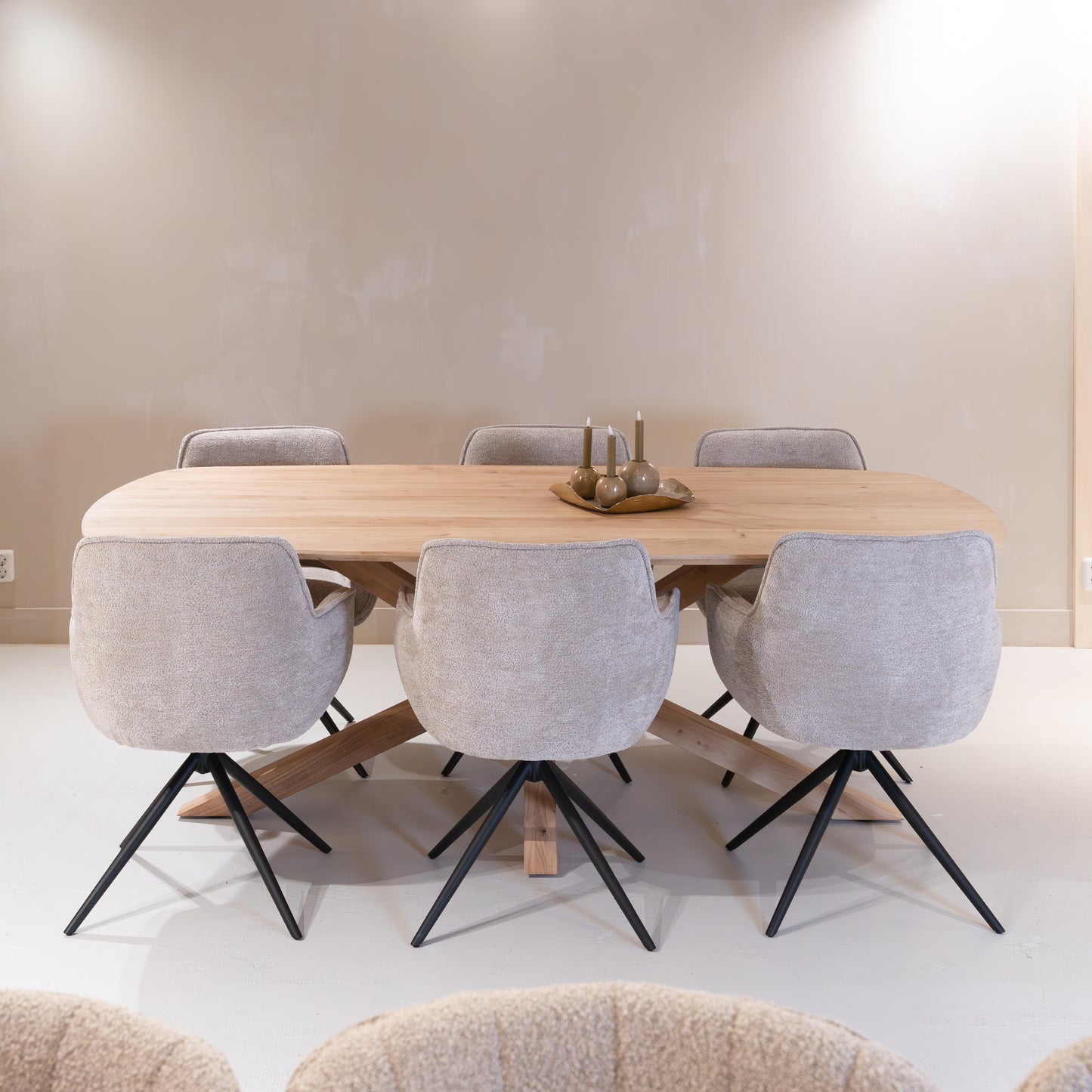 Eettafel Crotone | Naturel Acaciahout