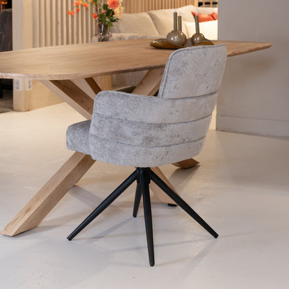 Eetkamerstoel Rumo | Grijs Stof