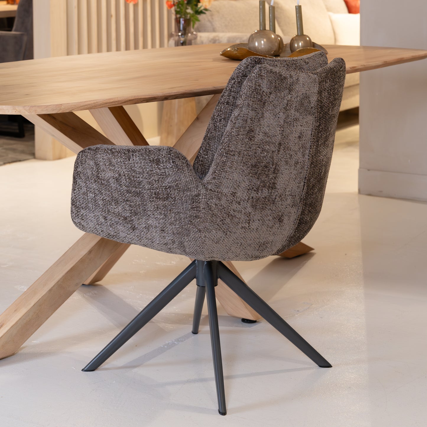 Eetkamerstoel Lounge | Taupe