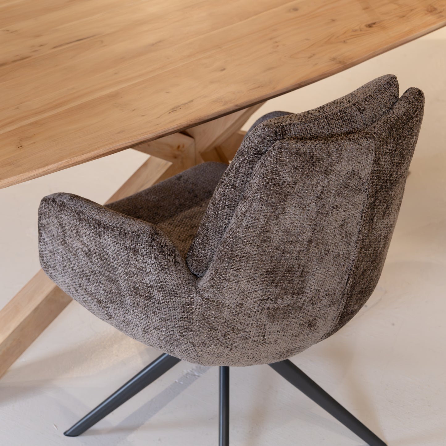 Eetkamerstoel Lounge | Taupe