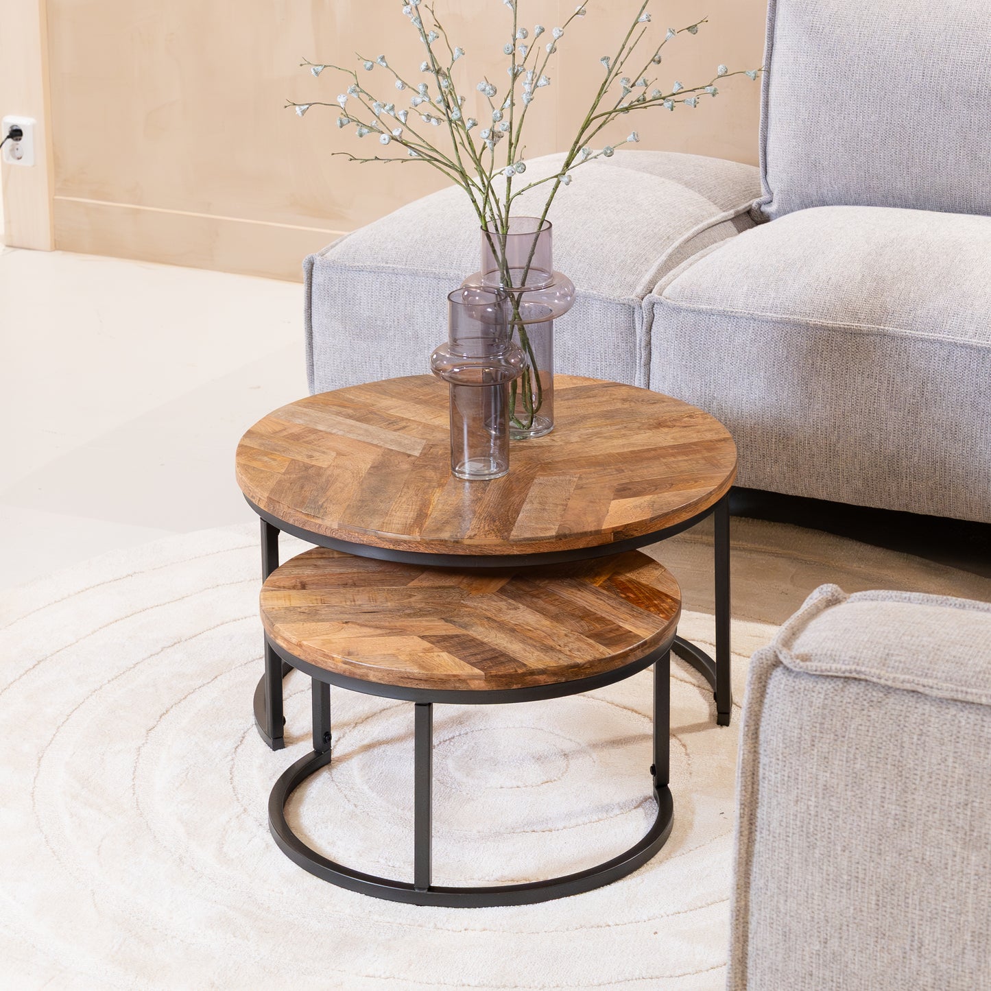 Viola Salontafelset | Naturel Mangohout