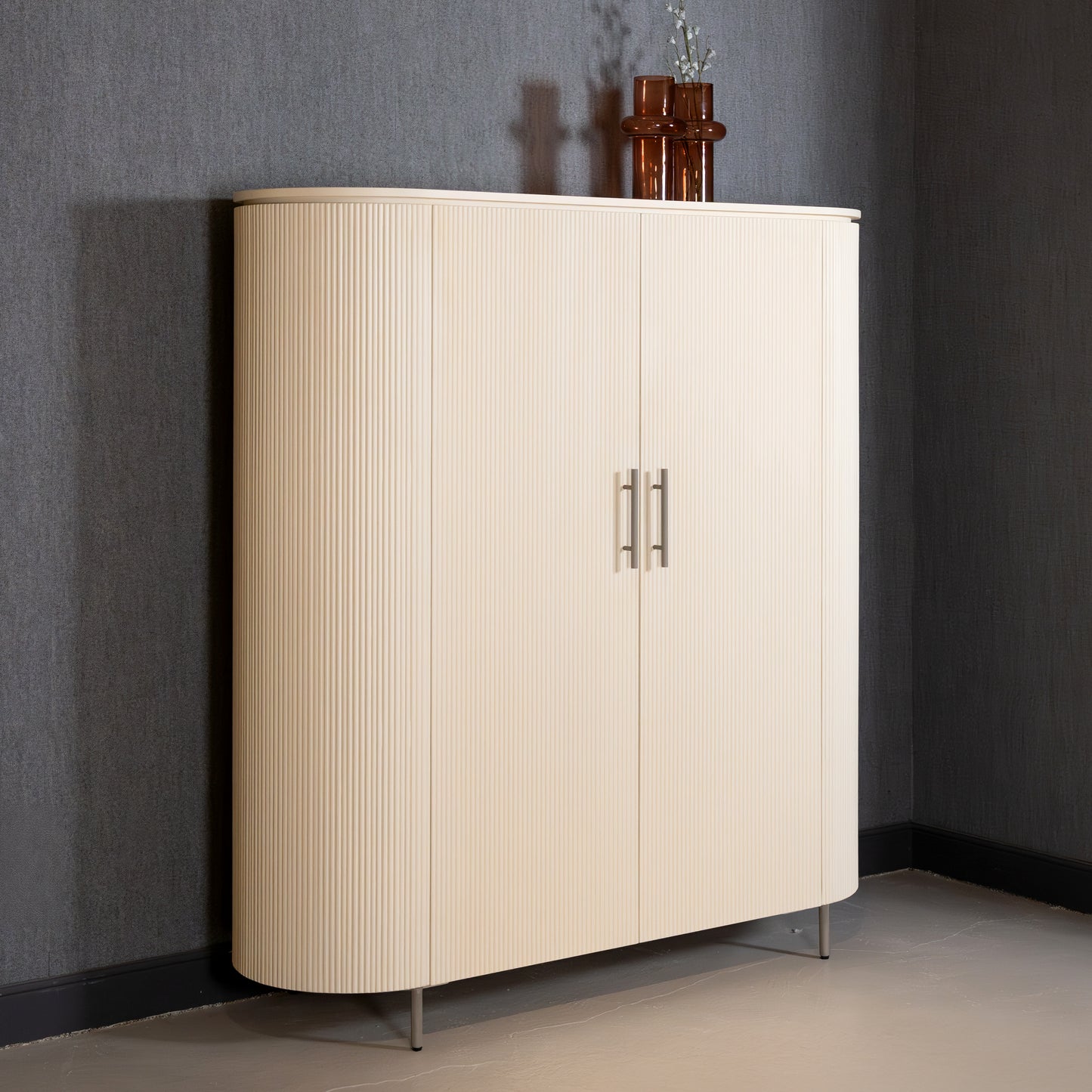 Opbergkast Corbetta | Wit Hout