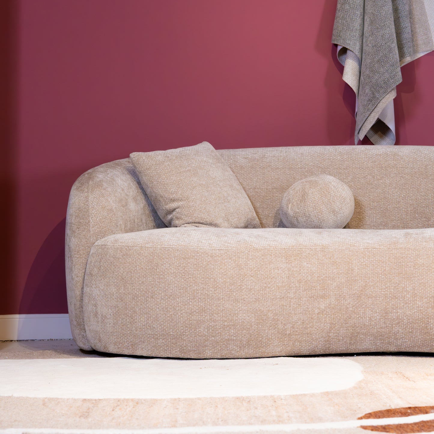 Bank Novo | Beige Stof