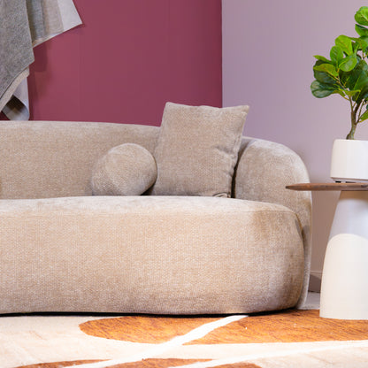 Bank Novo | Beige Stof