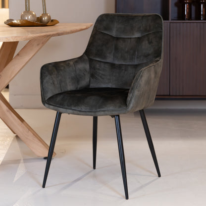 Eetkamerstoel Lynn | Velvet Hunter