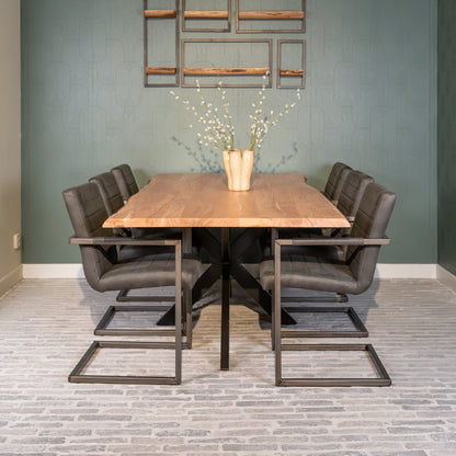 Eettafel Nebel | Naturel Acaciahout