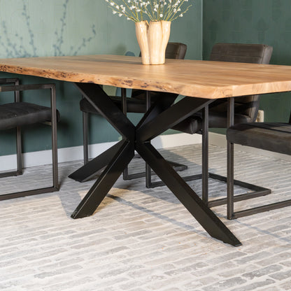 Eettafel Nebel | Naturel Acaciahout