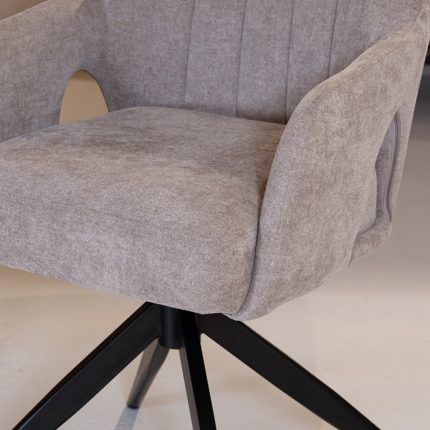 Eetkamerstoel Marley | Grijs Stof