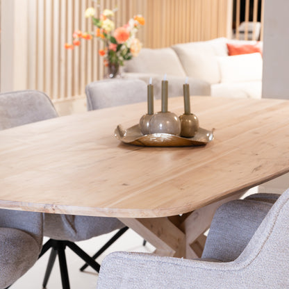 Eettafel Crotone | Naturel Acaciahout