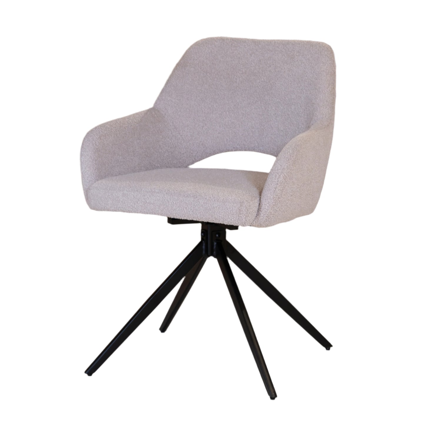 Eetkamerstoel Evi | Naturel Bouclé