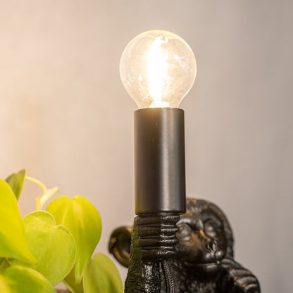 Tafellamp Monkey | Zwart 34