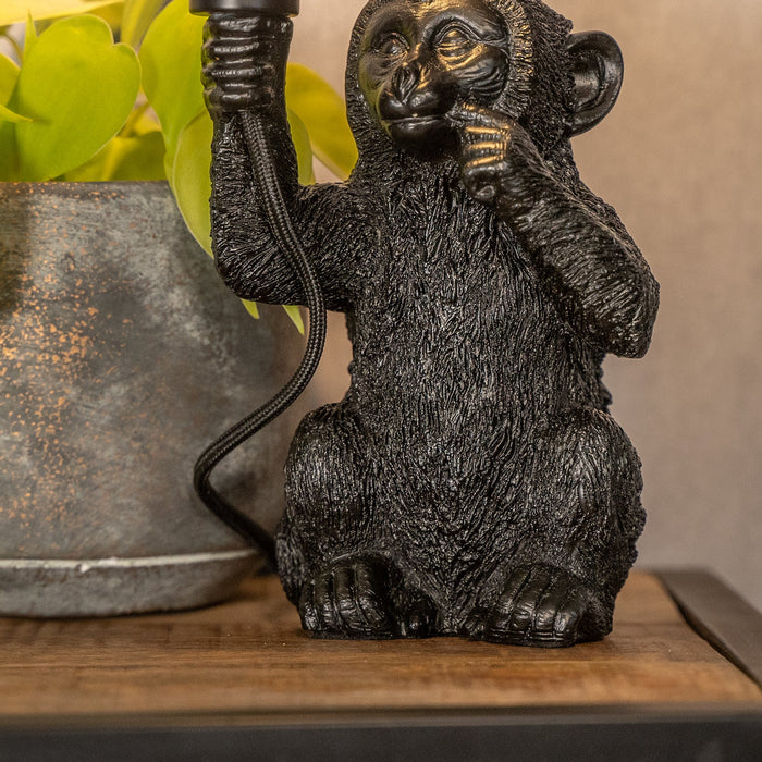 Tafellamp Monkey | Zwart 41,5