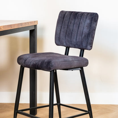 Barstoel Vicenza | Goldy Antraciet