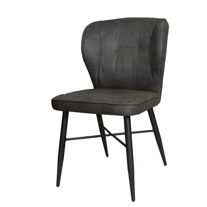 Eetkamerstoel Beauty | Antraciet