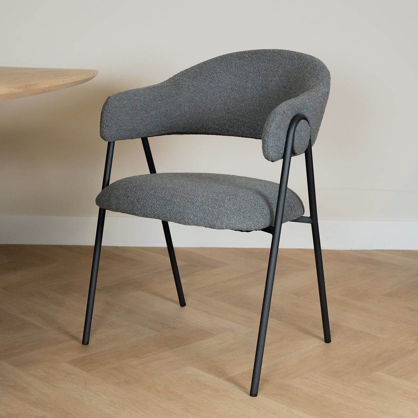 Eetkamerstoel Lowen Bouclé