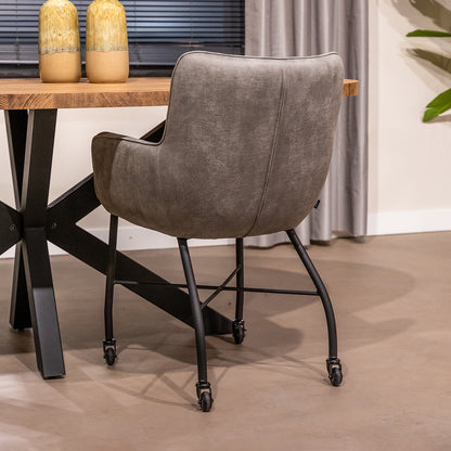 Eetkamerstoel Maud | Chicago grey