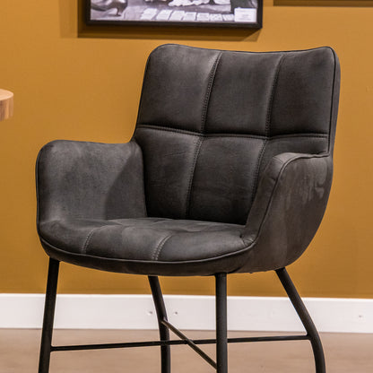 Eetkamerstoel Maud | Chicago antraciet