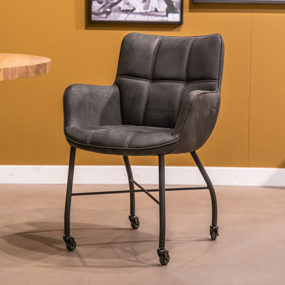 Eetkamerstoel Maud | Chicago antraciet