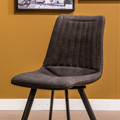 Eetkamerstoel Pluto | Luxor Antraciet