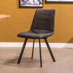 Eetkamerstoel Pluto | Luxor Antraciet