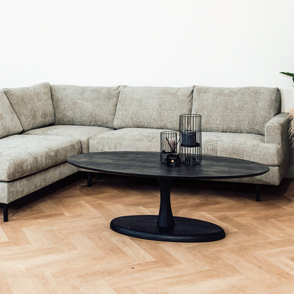 Hoekbank Elize | Stof Grijs