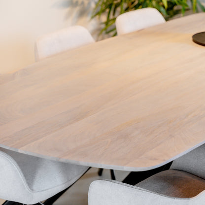Eettafel Akagi | Deens Ovaal | Mango Ashblond