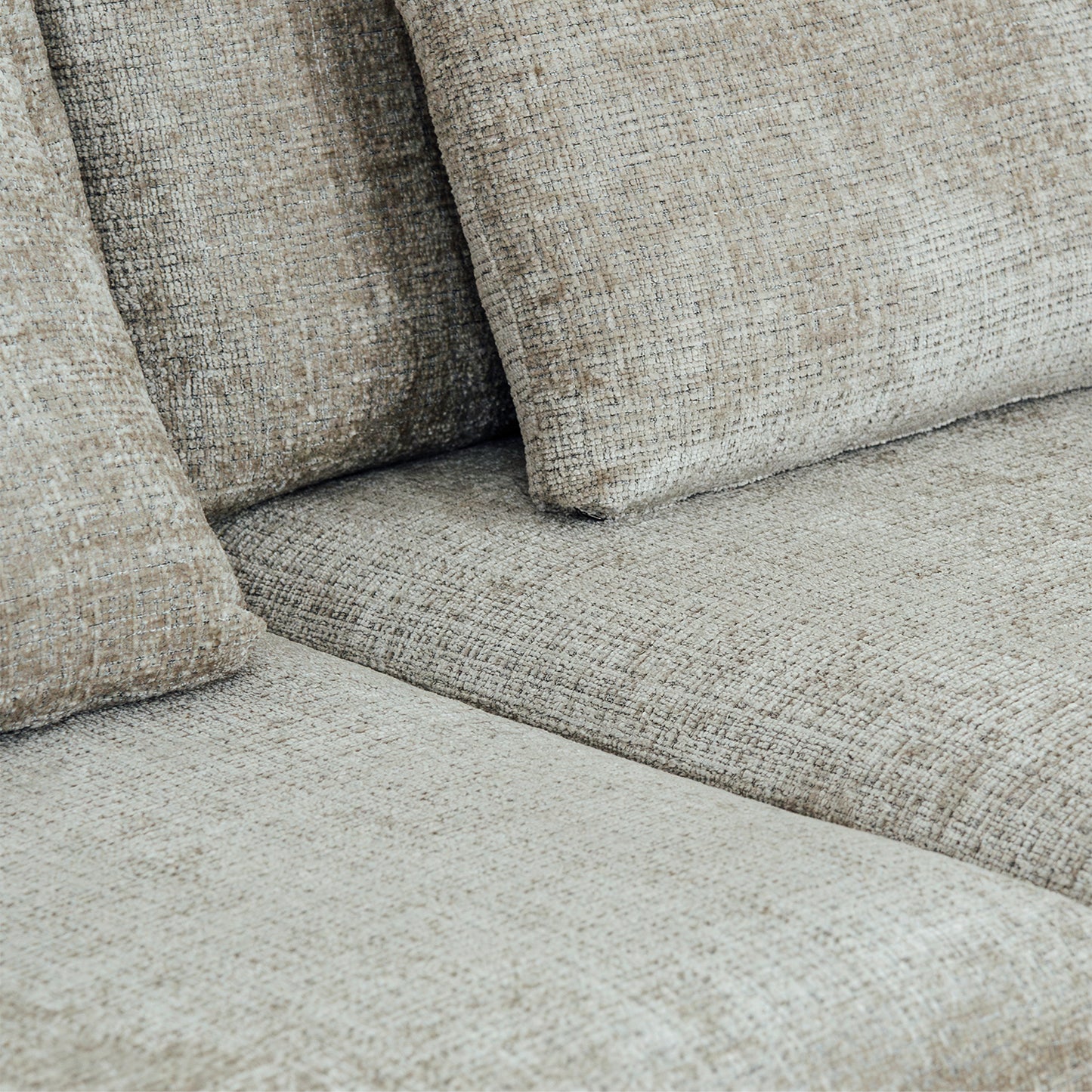 Hoekbank Elize | Stof Grijs