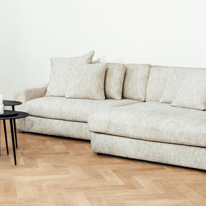 Hoekbank Dean | Stof Beige | L+R