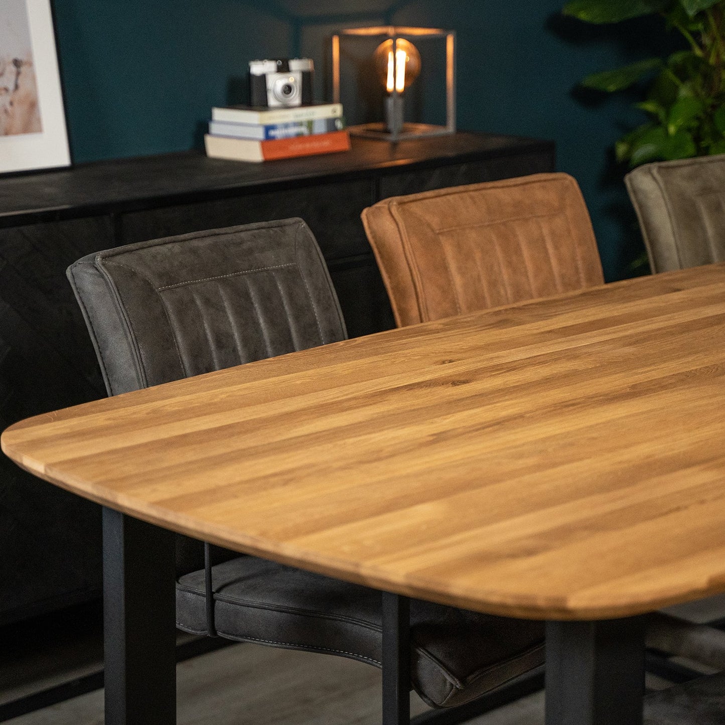 Eettafel Mia | Eikenhout | Magazijn leegverkoop