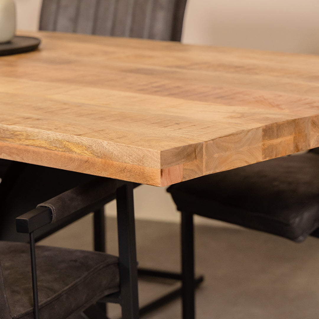 Eettafel Apollo | Mangohout | Naturel