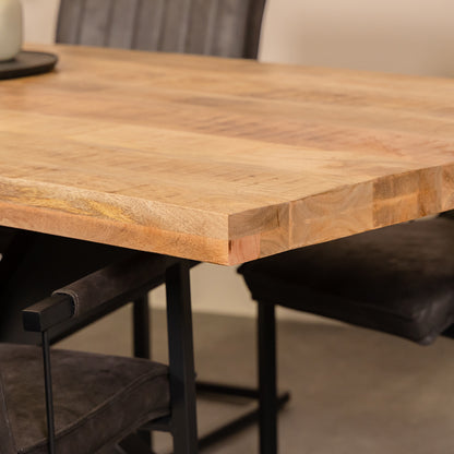 Eettafel Apollo | Mangohout | Naturel