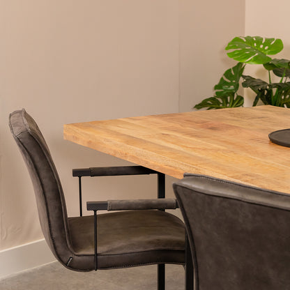 Eettafel Apollo | Mangohout | Naturel