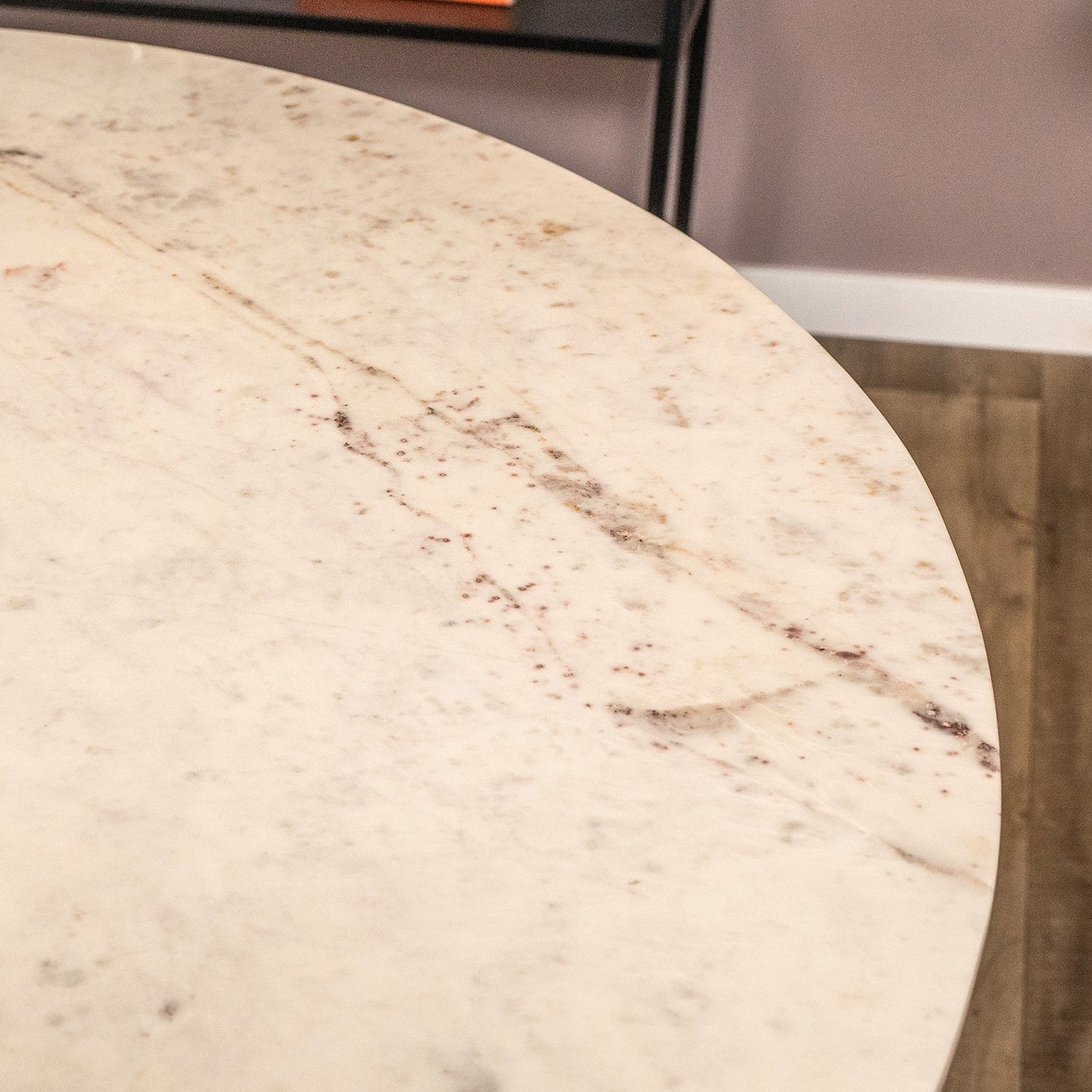 Eettafel Lynn | Rond | marmer