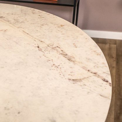 Eettafel Lynn | Rond | marmer