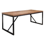 Eettafel Stanley, vooraanzicht op witte achtergrond