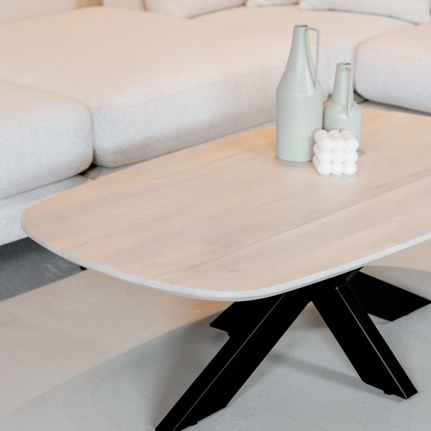 Salontafel Akagi | Deens Ovaal | 120 cm