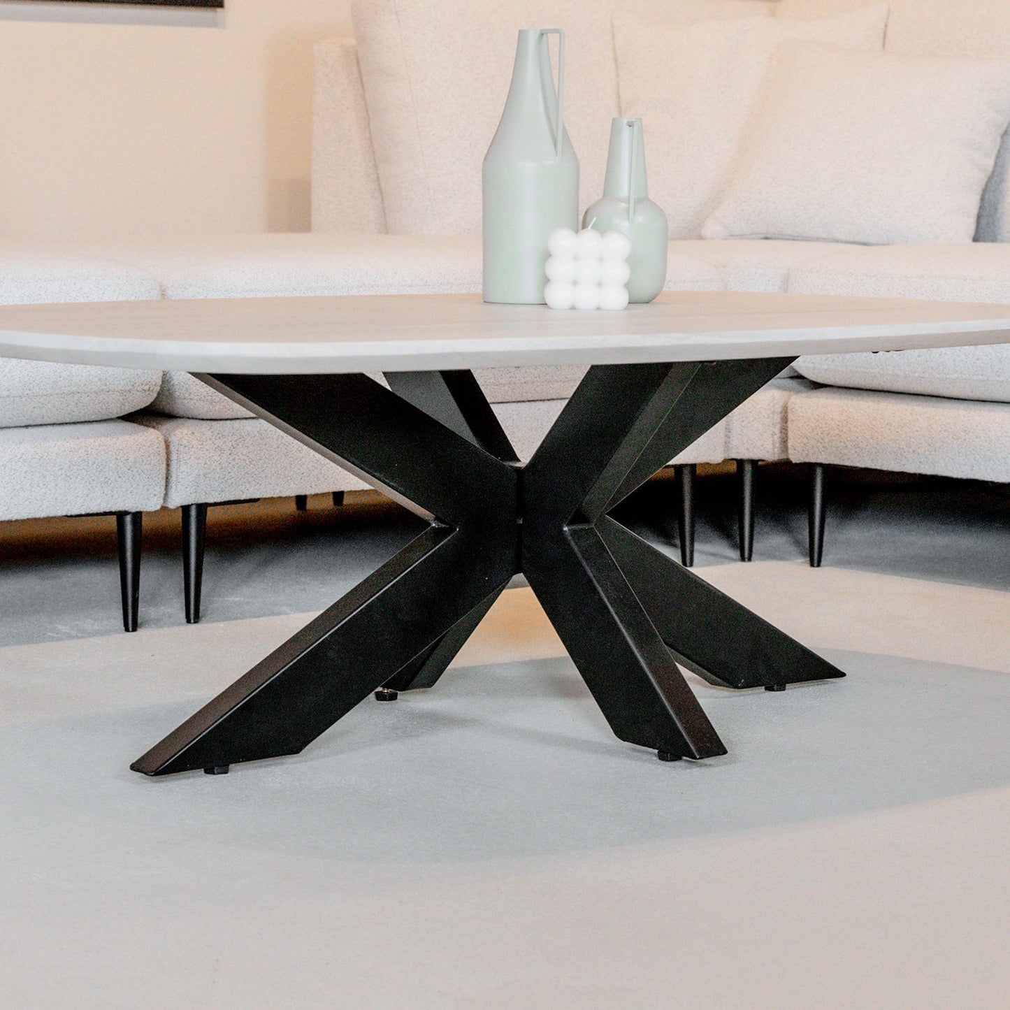 Salontafel Akagi | Deens Ovaal | 120 cm