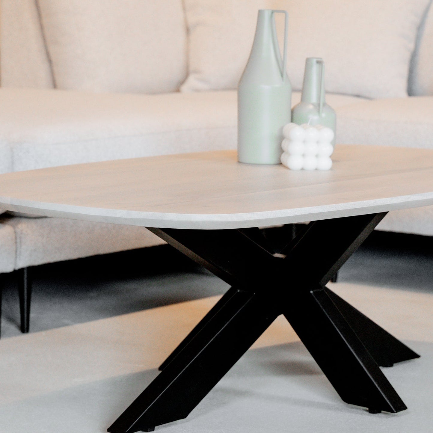 Salontafel Akagi | Deens Ovaal | 120 cm