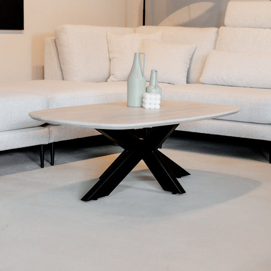 Salontafel Akagi | Deens Ovaal | Mango Ashblond | 120 cm
