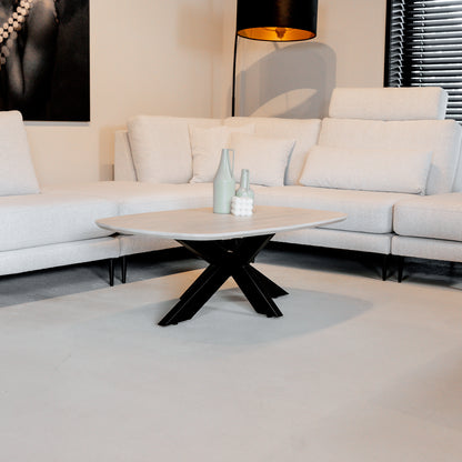 Salontafel Akagi | Deens Ovaal | Mango Ashblond | 120 cm