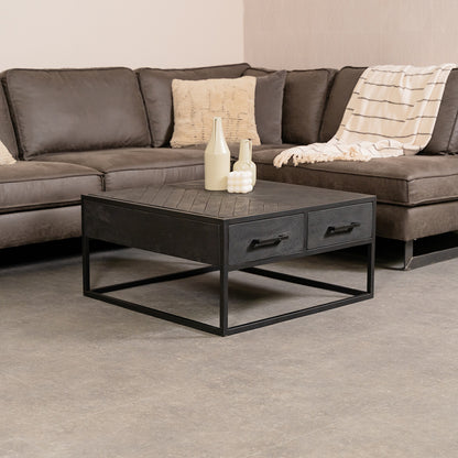 Salontafel Yara | Zwart Mangohout