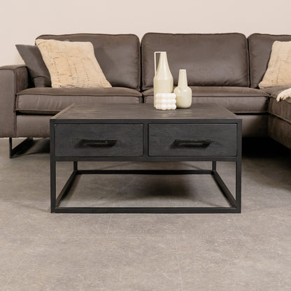 Salontafel Yara | Zwart Mangohout
