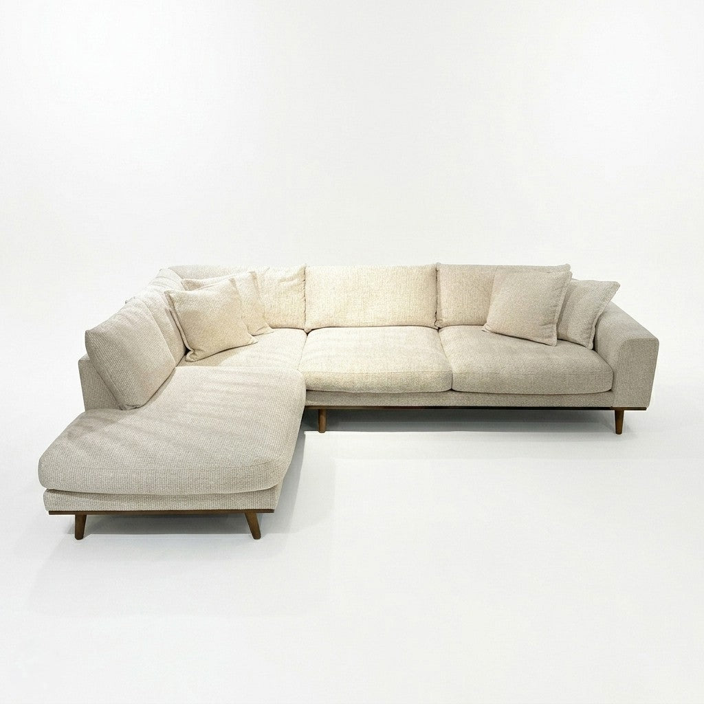 Hoekbank Copenhagen | Beige Stof
