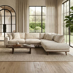Hoekbank Copenhagen | Beige Stof