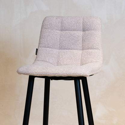 Barkruk Tess | Kookeiland of Bartafel | Naturel Bouclé