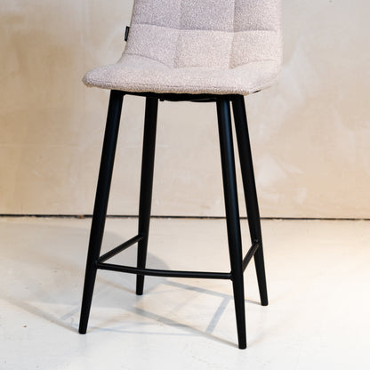 Barkruk Tess | Kookeiland of Bartafel | Naturel Bouclé