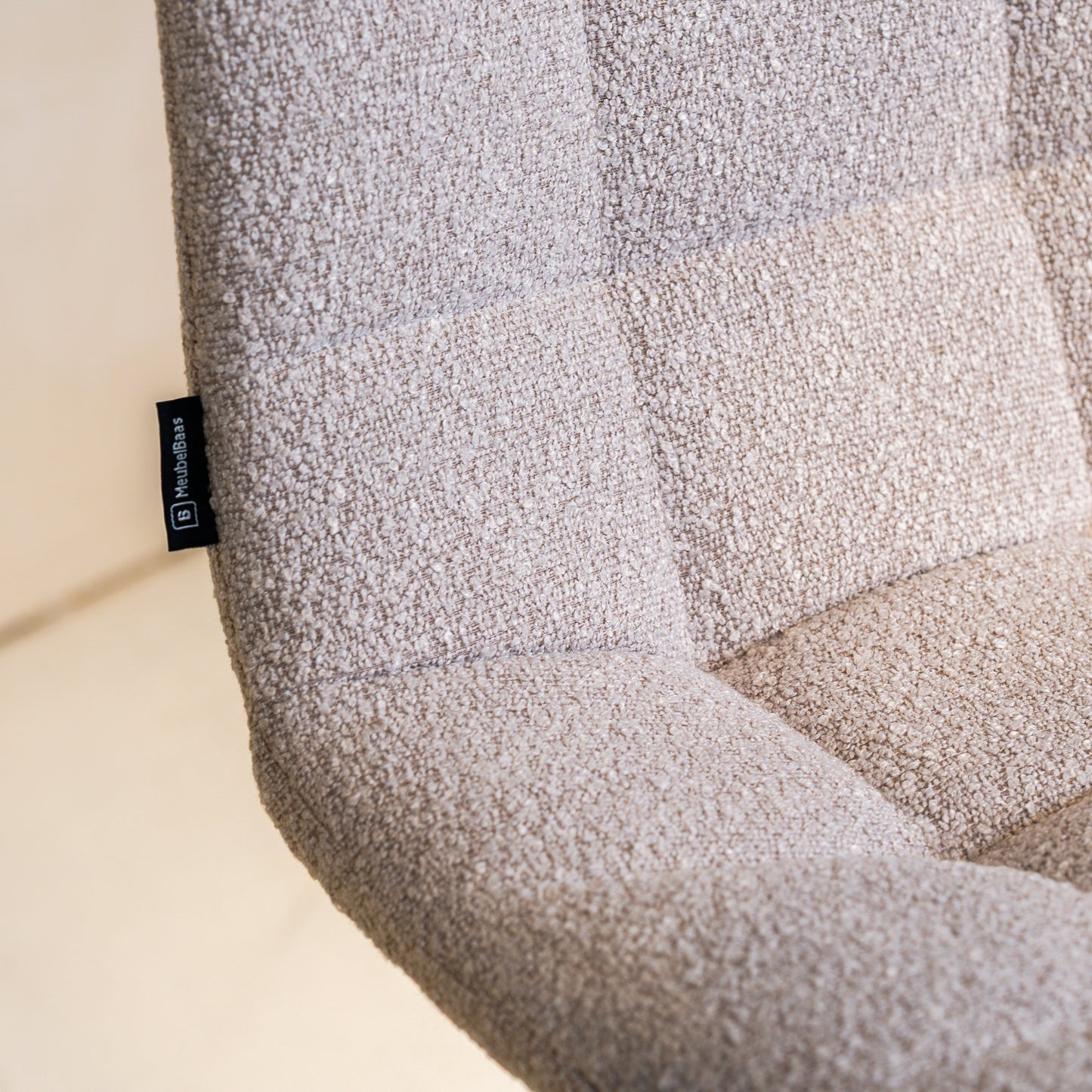 Barkruk Tess | Kookeiland of Bartafel | Naturel Bouclé